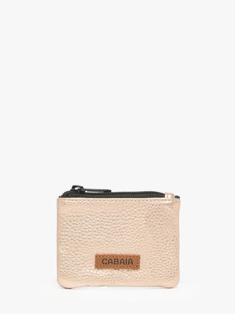 Personaliseerbaar Mini Ritsvak Cabaia Goud pocket 82824