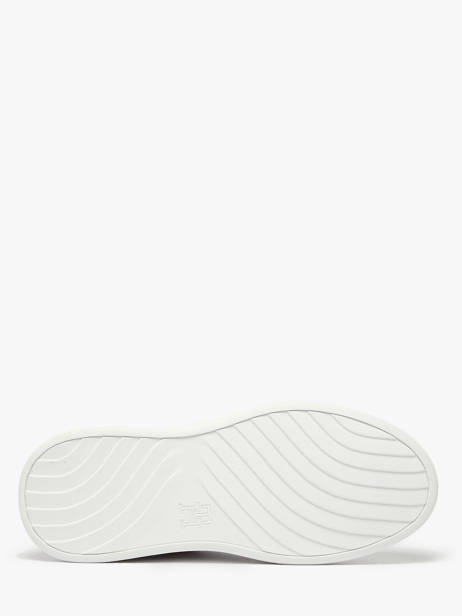 Sneakers Uit Leder Tommy hilfiger Wit women 8632YBS ander zicht 4