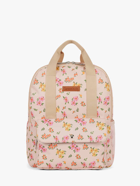 Rugzak 1 Compartiment Caramel et cie Roze boheme FI