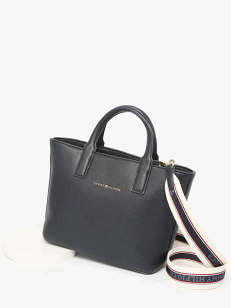 Handtas Th Logotape Tommy hilfiger Blauw th logotape AW17448 ander zicht 1