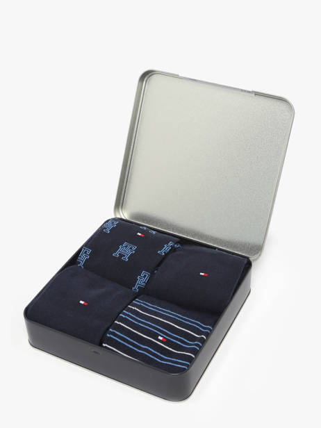 Sokken Tommy hilfiger Blauw socks 71232605 ander zicht 2