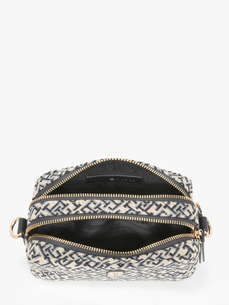 Cross Body Tas Th Jacquard Polyurethaan Tommy hilfiger Blauw th jacquard AW17443 ander zicht 2