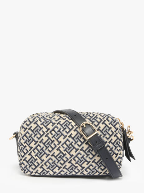 Cross Body Tas Th Jacquard Polyurethaan Tommy hilfiger Blauw th jacquard AW17443 ander zicht 3