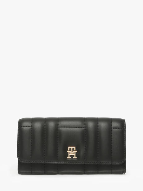 Portefeuille Tommy hilfiger Zwart th feminine  AW17475