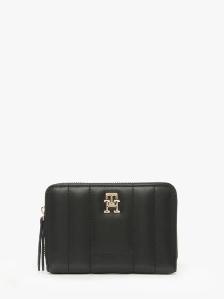 Portefeuille Tommy hilfiger Zwart th feminine  AW17476