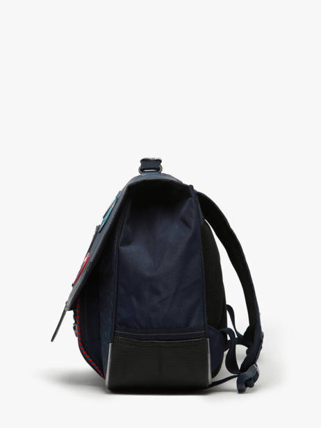 Boekentas 1 Compartiment Tann's Blauw les fantaisies g 35143 ander zicht 2