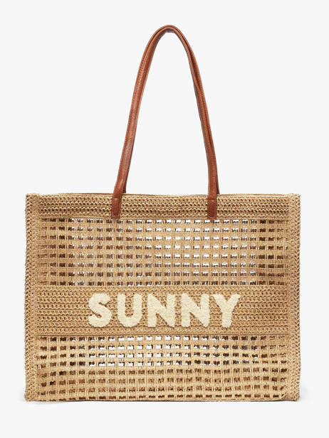Schoudertas Beach Papier Miniprix Beige beach Q636