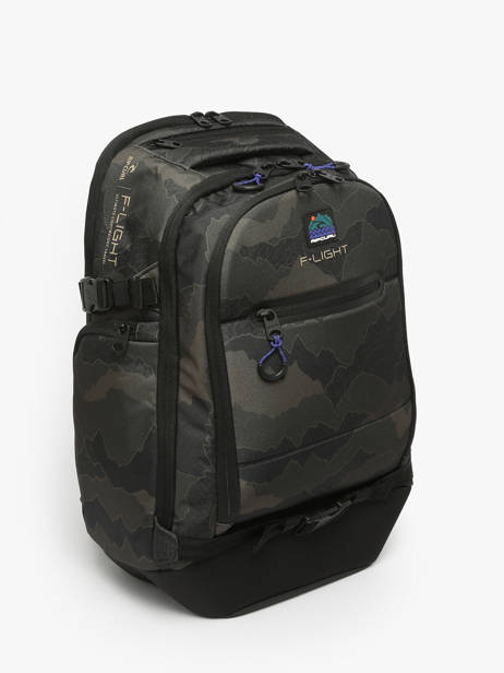 Rugzak 2 Compartimenten Rip curl Zwart camo 16MMBA ander zicht 1