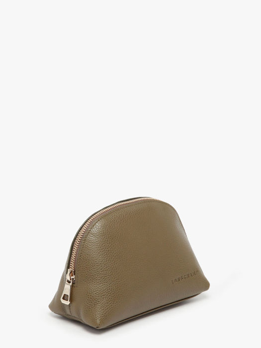 Longchamp Le foulonné Clutch Groen