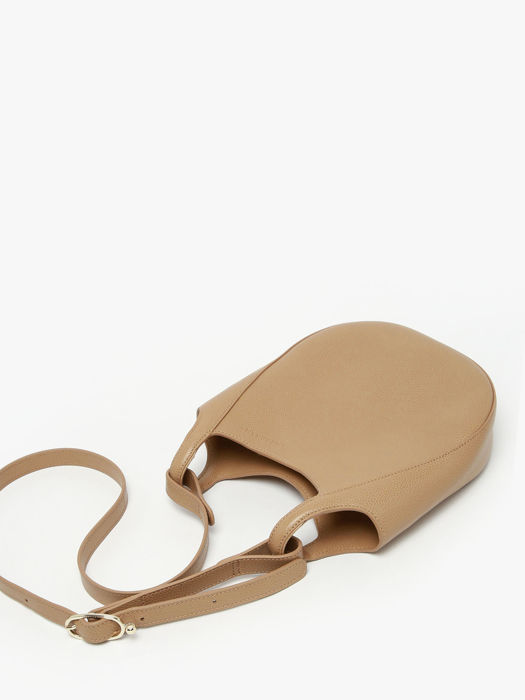 Longchamp Le foulonné Cross bodytas Beige