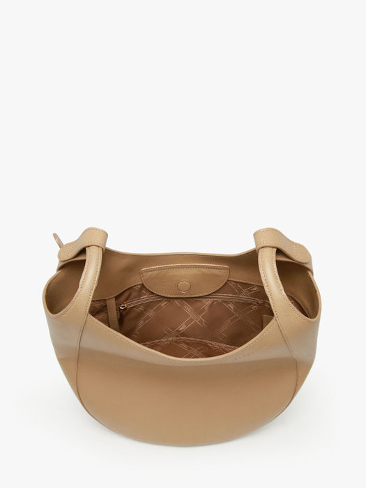 Longchamp Le foulonné Schoudertas Beige