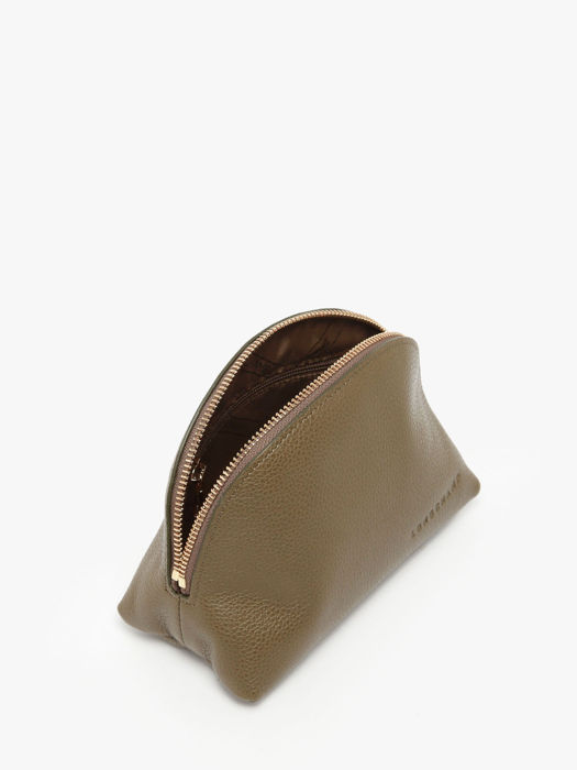 Longchamp Le foulonné Clutch Groen