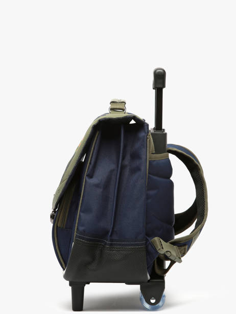 Boekentas Op Wieltjes Tann's Blauw les fantaisies g 47272 ander zicht 2