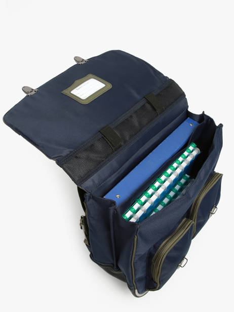 Boekentas Op Wieltjes Tann's Blauw les fantaisies g 47272 ander zicht 3