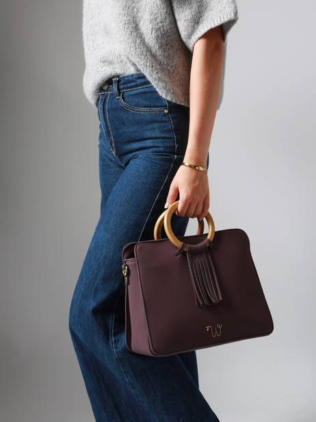 Handtassen M Camomille Woomen Violet camomille WCAO1M ander zicht 1