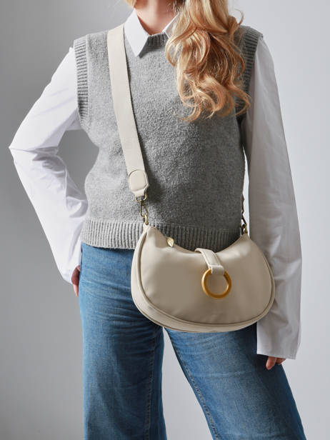 Cross Body Tas Crocus Woomen Beige crocus WCRO29 ander zicht 1