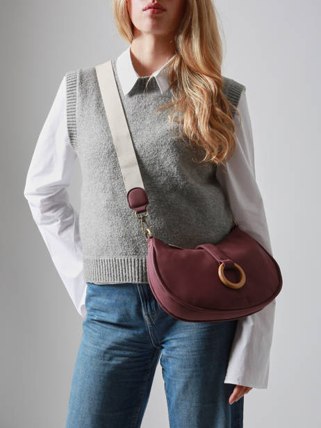 Cross Body Tas Crocus Woomen Violet crocus WCRO29 ander zicht 1