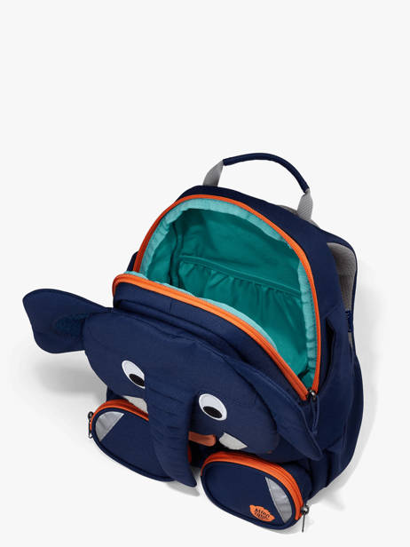 Rugzak Affenzahn Blauw large friends FAL ander zicht 3