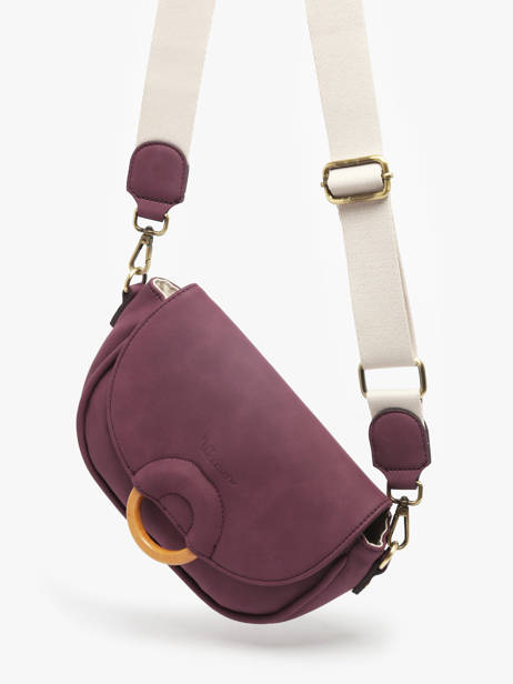 Cross Body Tas S Crocus Woomen Violet crocus WCRO03 ander zicht 2