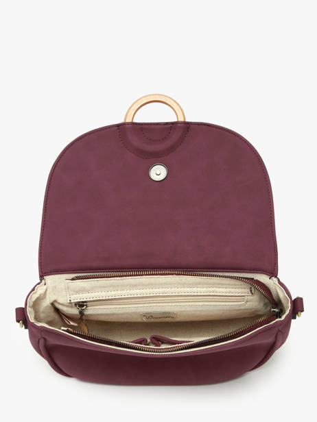 Cross Body Tas M Crocus Woomen Violet crocus WCRO04 ander zicht 3