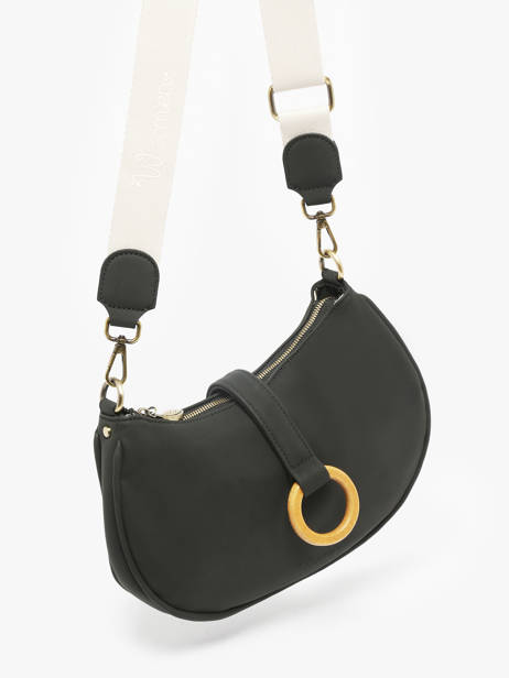 Cross Body Tas Crocus Woomen Zwart crocus WCRO29 ander zicht 2