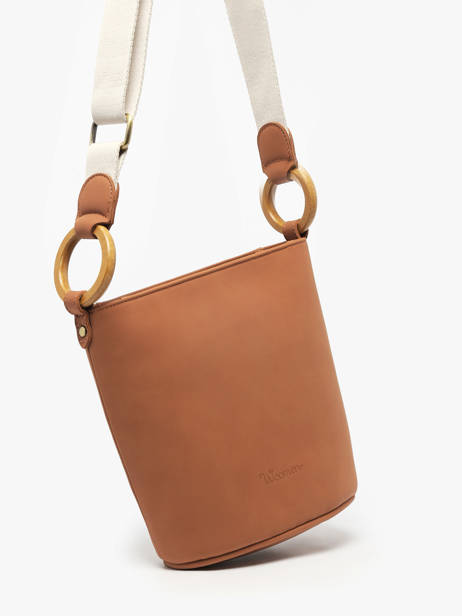 Cross Body Tas Crocus Woomen Bruin crocus WCRO22 ander zicht 2