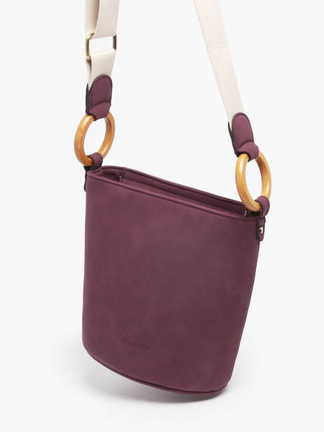 Cross Body Tas Crocus Woomen Violet crocus WCRO22 ander zicht 2
