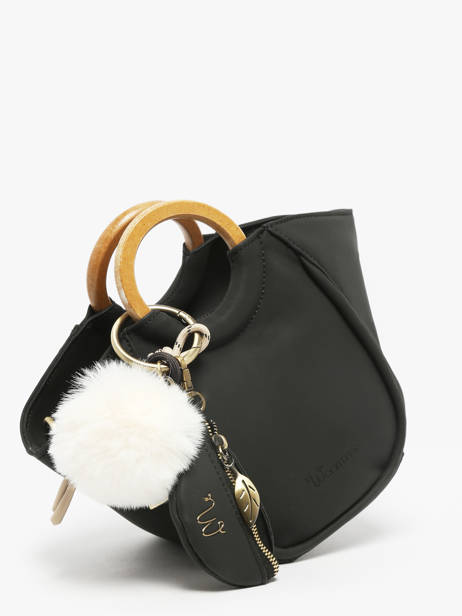 Cross Body Tas S Crocus Woomen Zwart crocus WCRO33 ander zicht 2