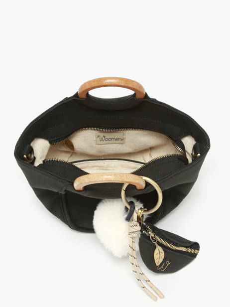 Cross Body Tas S Crocus Woomen Zwart crocus WCRO33 ander zicht 3