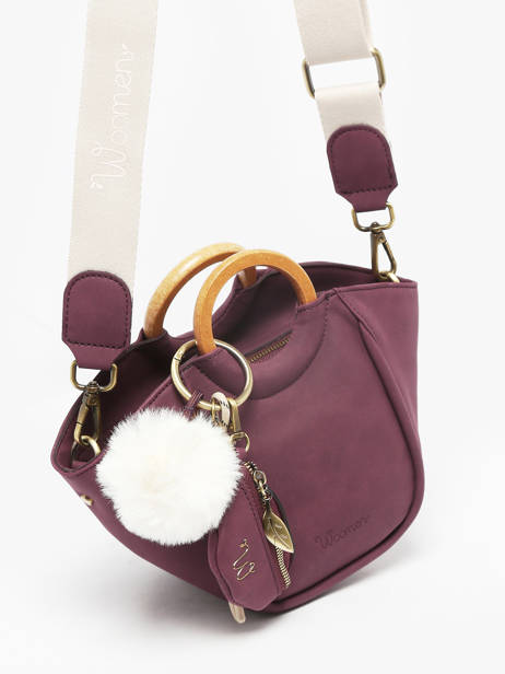 Cross Body Tas S Crocus Woomen Violet crocus WCRO33 ander zicht 2