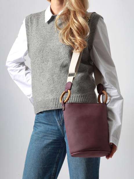 Cross Body Tas Crocus Woomen Violet crocus WCRO22 ander zicht 1