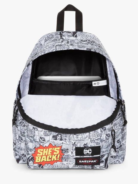 Rugzak Day Pak'r Dc Comics 1 Compartiment Eastpak Wit eastpak x dc comics A5BG4COM ander zicht 2