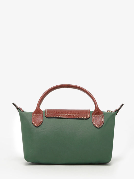 Longchamp Le pliage original Clutch Groen