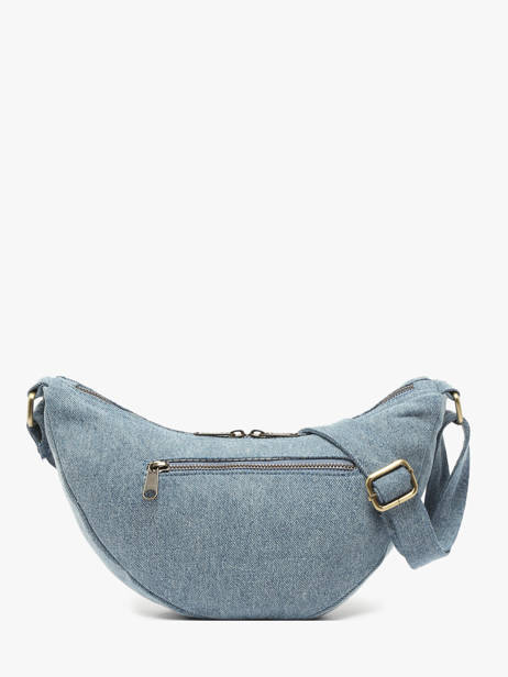 Cross Body Tas Denim Hindbag Blauw denim DE ander zicht 3