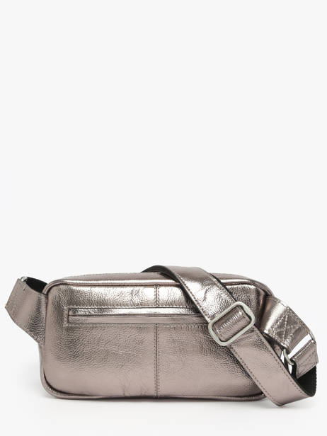 Heuptasje 90s Leder Paul marius Grijs 90's BANAN90S ander zicht 4