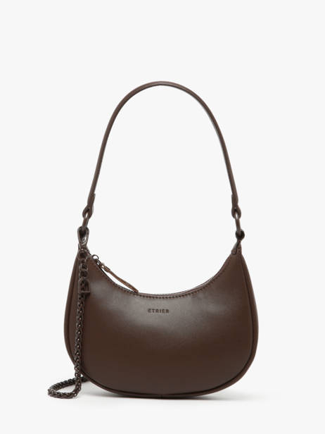 Schoudertas Oxer Leder Etrier Bruin oxer EOXE017V