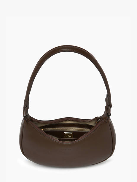Schoudertas Oxer Leder Etrier Bruin oxer EOXE017V ander zicht 3