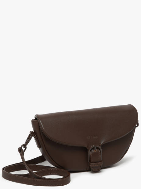 Cross Body Tas S Oxer Leder Etrier Bruin oxer EOXE065U ander zicht 2