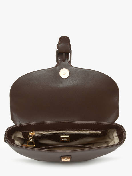 Cross Body Tas S Oxer Leder Etrier Bruin oxer EOXE065U ander zicht 3