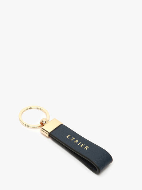 Sleutelhanger Tradition Leder Etrier Blauw tradition ETRA403M ander zicht 1