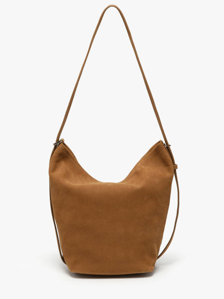 Schouder Tas Rugzak M Cavalier Nubuck Leder Etrier Beige cavalier nubuck ECAN126M ander zicht 7