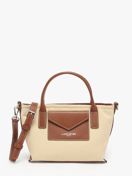Cross Body Tas Canvas Kba Lancaster Beige canvas kba 49