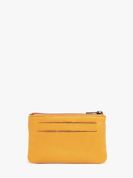 Portemonnee Marina Leder Katana Geel marina 753120 ander zicht 2