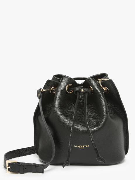 Cross Body Tas Alba Double Leder Lancaster Zwart alba double 81