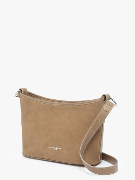 Cross Body Tas Suede Leder Lancaster Beige suede 80 ander zicht 1