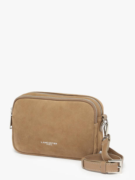 Cross Body Tas Suede Leder Lancaster Beige suede 65 ander zicht 1