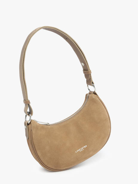 Cross Body Tas Suede Leder Lancaster Beige suede 81 ander zicht 1