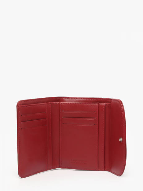 Portefeuille Leder Lancaster Rood paris pm 24 ander zicht 2