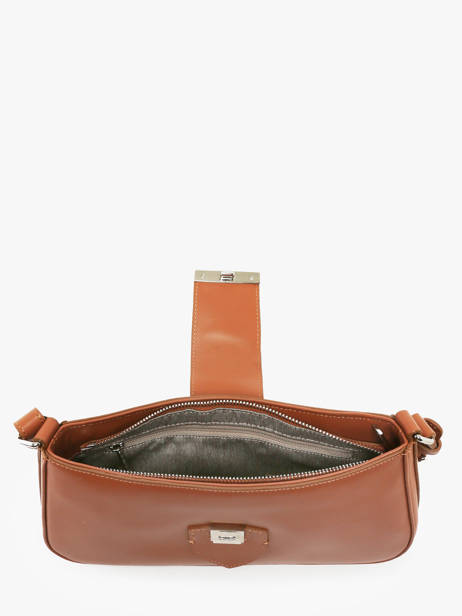 Schoudertas Paris Ily Leder Lancaster Bruin paris ily 41 ander zicht 3