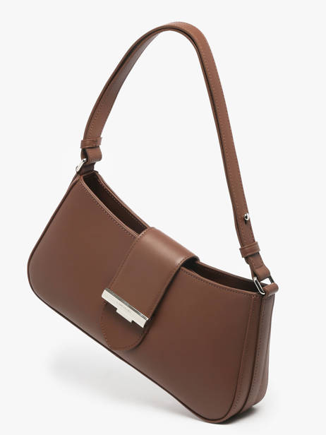 Schoudertas Paris Ily Leder Lancaster Bruin paris ily 41 ander zicht 1